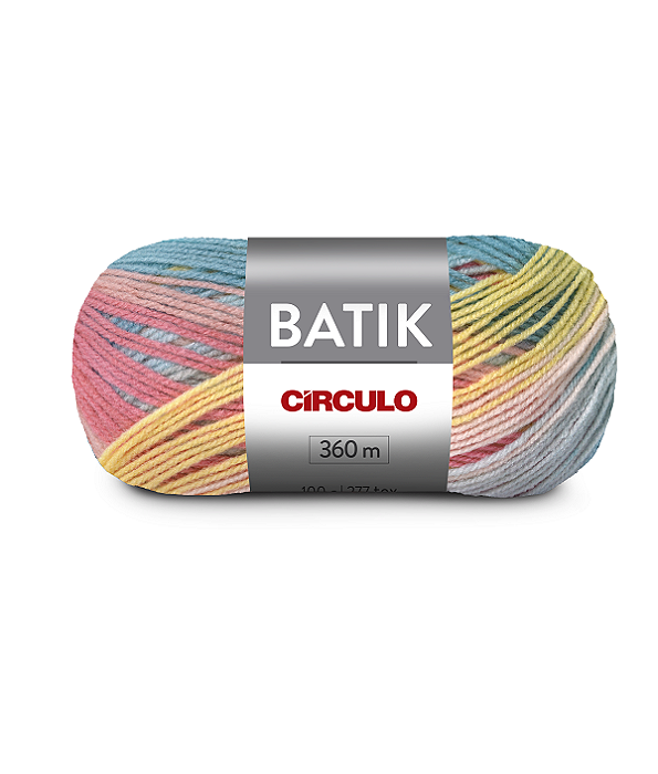 Lã Batik Círculo 360m 9034 Bem-me-quer