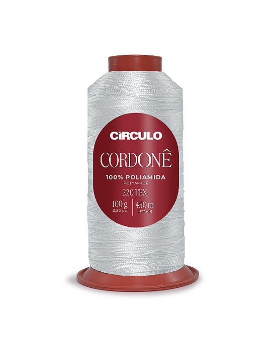 Fio Cordone 100% Poliamida Circulo 8001 Branco