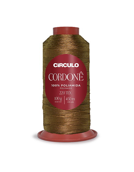 Fio Cordone 100% Poliamida Circulo 7129 Choconaque
