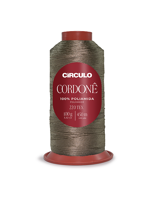 Fio Cordone 100% Poliamida Circulo 7557 Amêndoa