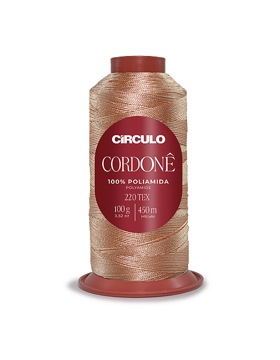 Fio Cordone 100% Poliamida Circulo 4224 Peach Fuzz