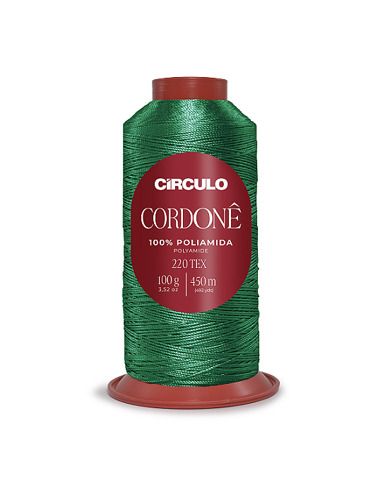 Fio Cordone 100% Poliamida Circulo 5363 Esmeralda