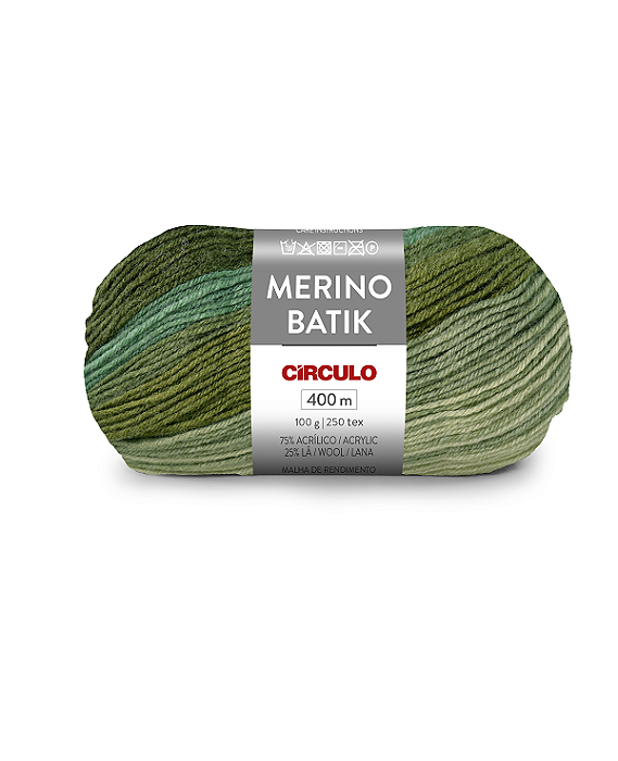 Lã Merino Batik Círculo 400m 9791 Renda Portuguesa