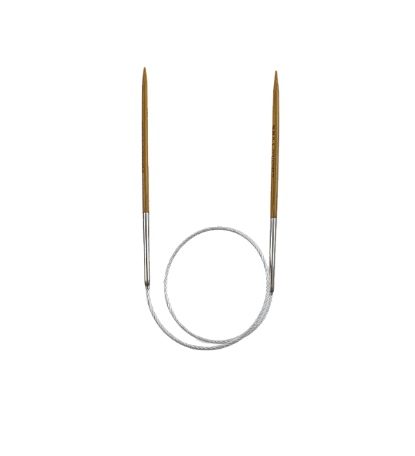 Agulha Circular Bambu 40cm - 3,0mm