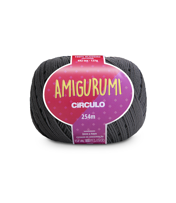 Linha Amigurumi Círculo 254m Cor 8069 Matrix