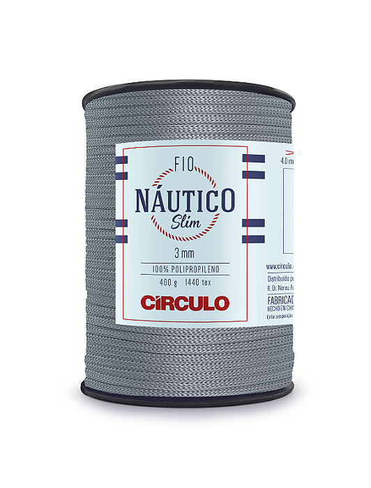 Fio Náutico 3mm Círculo Cor 8333 Pergaminho
