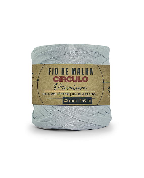 Fio de Malha Premium Circulo cor 8225 Cromio