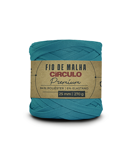 Fio de Malha Premium Circulo cor 2194 Turquesa