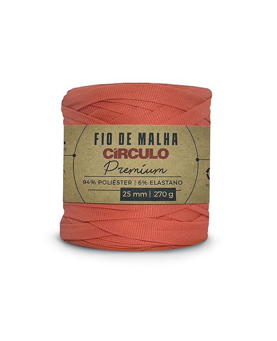 Fio de Malha Premium Circulo cor 4155 Porcelana Rosa