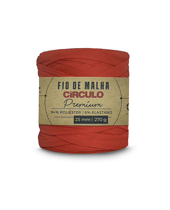Fio de Malha Premium Circulo cor 3881 Maça do Amor