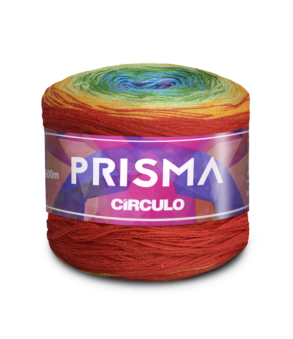Linha Prisma 600m Marca Círculo 9849 Arco iris