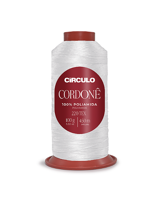 Fio Cordone 100% Poliamida Circulo 8176 Off White