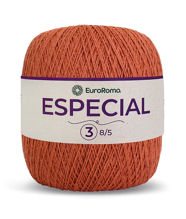 Barbante Especial 3 8/5 EuroRoma Cor 710 Telha
