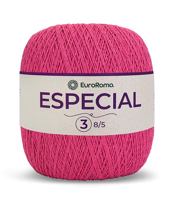 Barbante Especial 3 8/5 EuroRoma Cor 550 Pink
