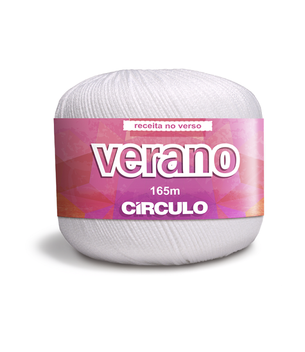 Linha Verano 100% Poliamida 165m Marca Círculo 8001 Branco