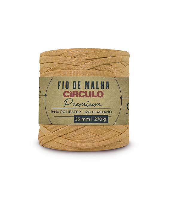Fio de Malha Premium Circulo cor 7091 Marmelo