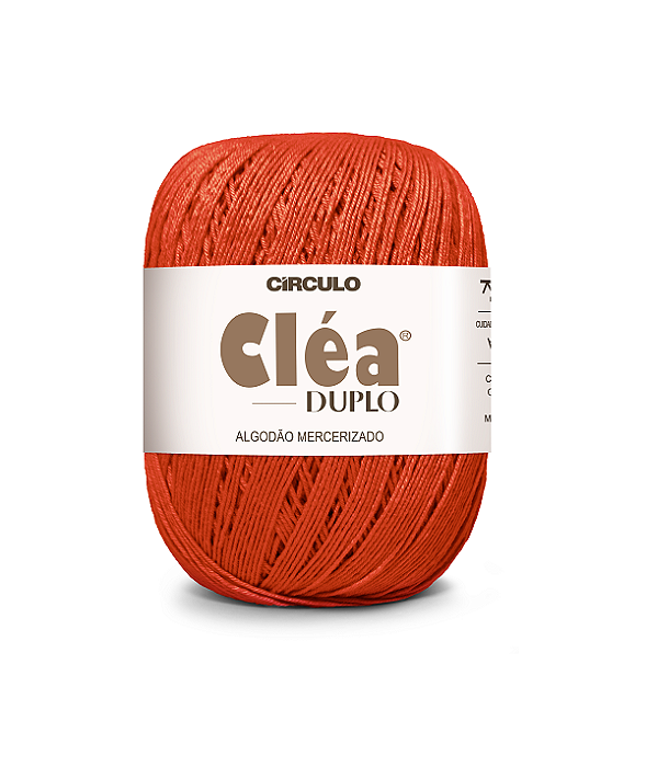Linha Clea Duplo Circulo 508m 4021 Tangerina Tango