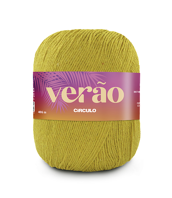 Fio Verão 366m Circulo 1660 Amarelo