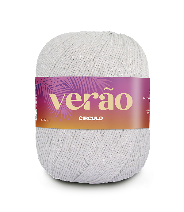 Fio Verão 366m Circulo 8001 Branco