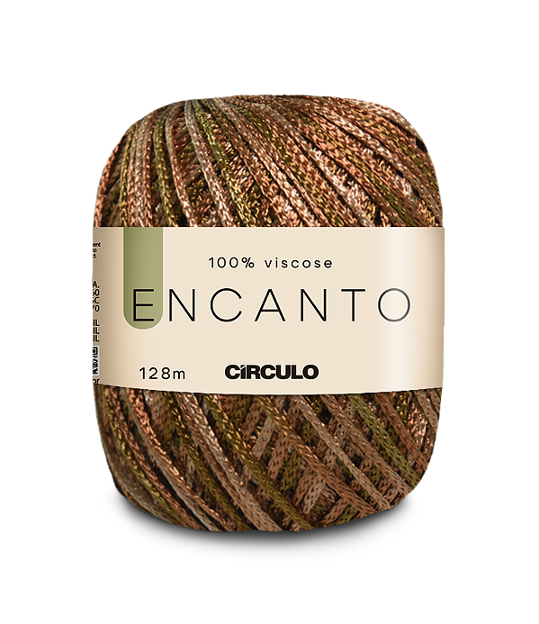 Linha Encanto Círculo 128m 9777 Champagne