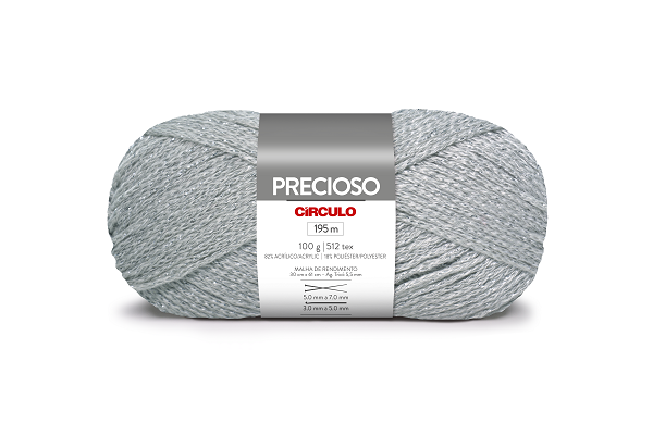 Fio Precioso 100g Circulo 195m Cor 8418 Berlim