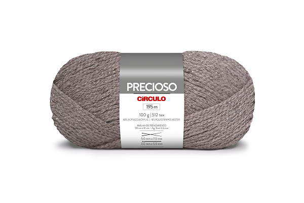 Fio Precioso 100g Circulo 195m Cor 3013 Glace