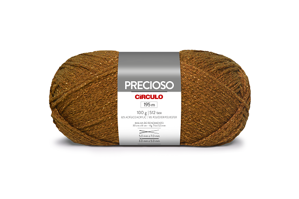Fio Precioso 100g Circulo 195m Cor 7154 Saibro