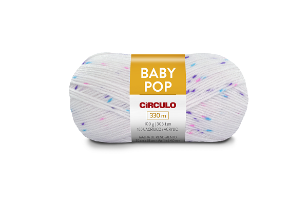 Lã Baby Pop 100g Circulo 8038 Cegonha