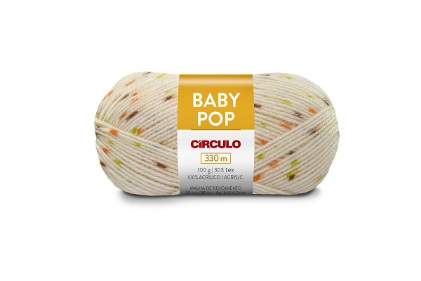 Lã Baby Pop 100g Circulo 8040 Cha