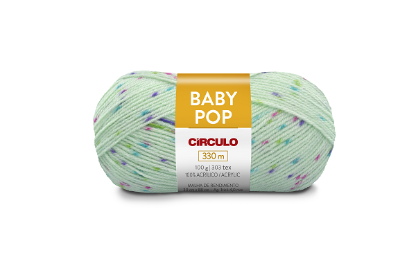 Lã Baby Pop 100g Circulo 8041 Frescor