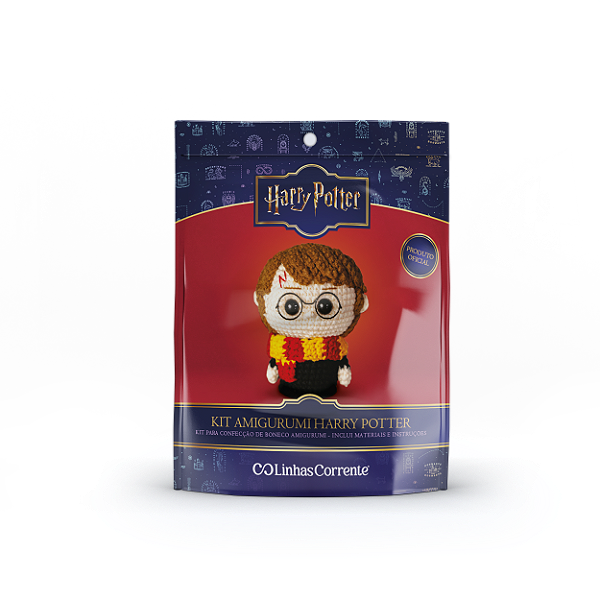 Kit Amigurumi Coleção Harry Potter - Harry
