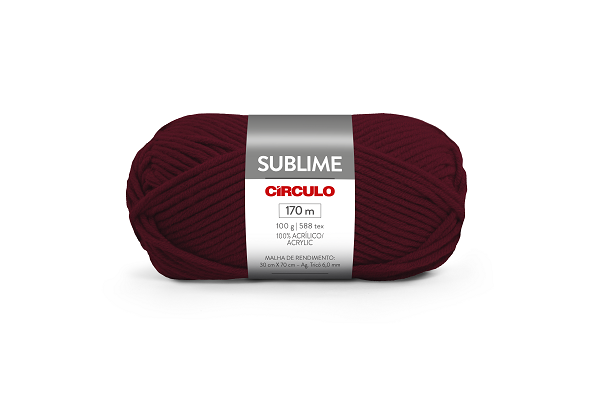 Lã Sublime 100g 170m Circulo 3037 Rebu