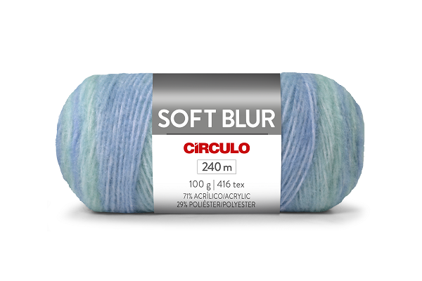 Fio Soft Blur Circulo 240m 9841 Cafune