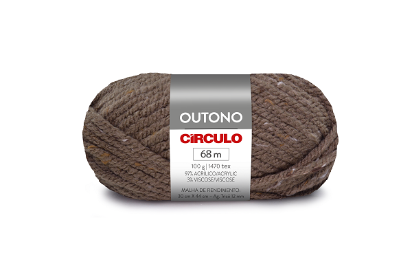 Lã Outono 100g Circulo 7859 Pinoli