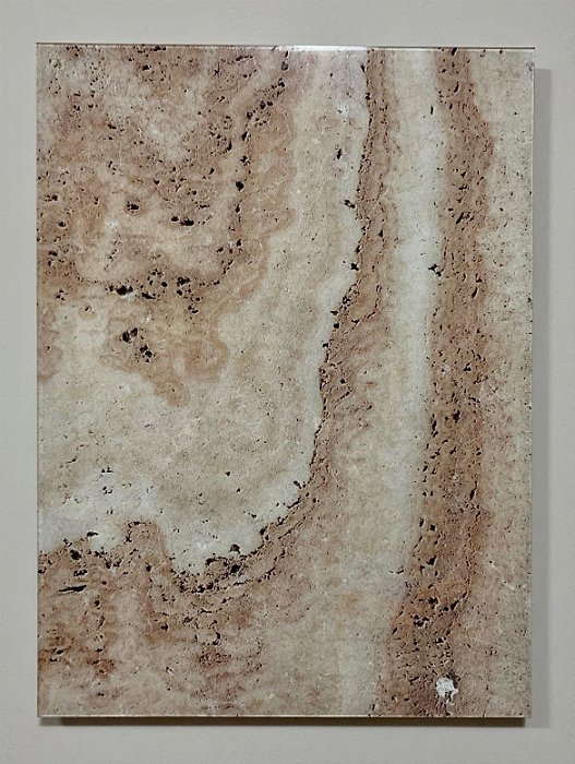 Quadro em Metacrilato Abstrato Marmorizado 70X52 - Artesanal (Apartamento Decorado)