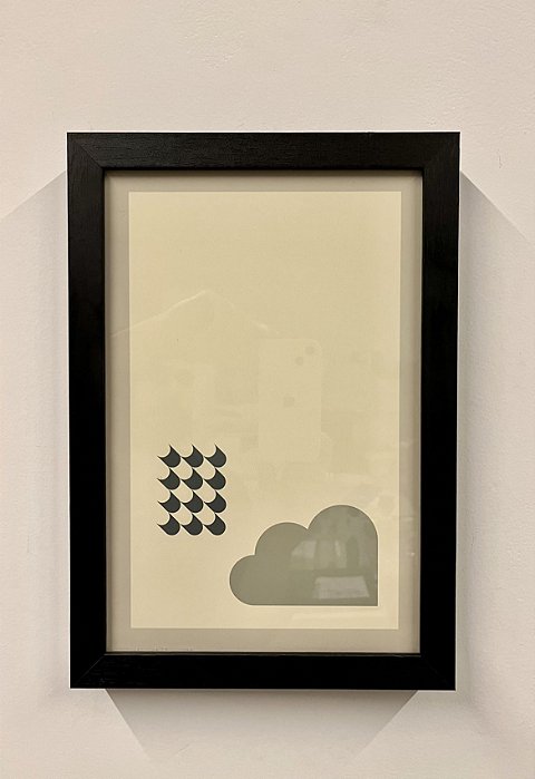 Quadro Envelope Clima 02 P3 33x23 - Zacche Home (Apartamento Decorado)