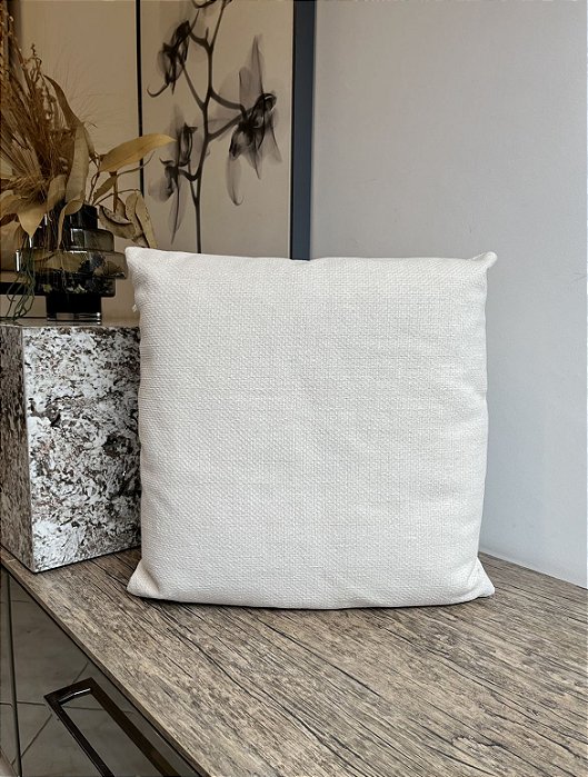 Almofada Aveludada Lisa 45x45 - Breton (Apartamento Decorado)