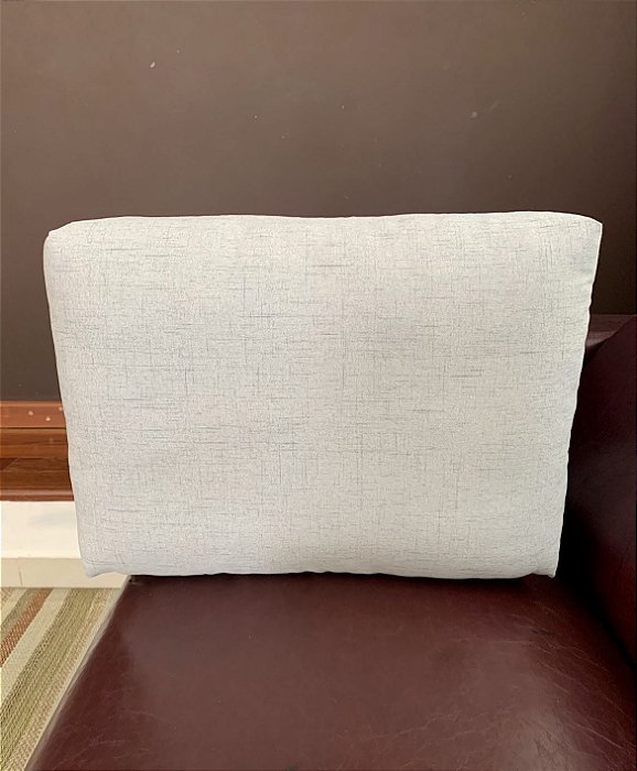 Almofada Risco em Poliester 55x40 - Artesanal (Apartamento Decorado)