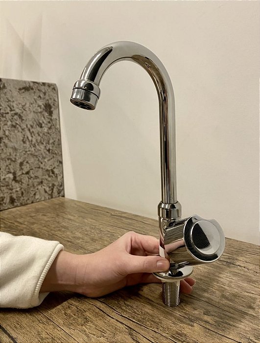 Torneira de Mesa para Lavatório Lorenluna 1195 C41 - Lorenzetti (Apartamento Decorado)