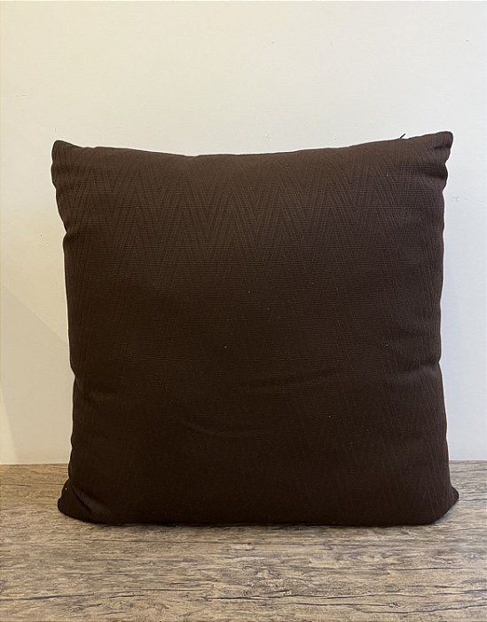 Almofada Artesanal em Chenille 55x55 - Breton (Apartamento Decorado)