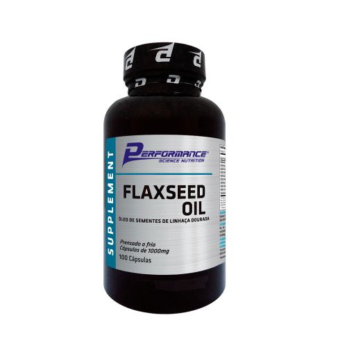 Flaxseed Oil 100 cáps - Performance