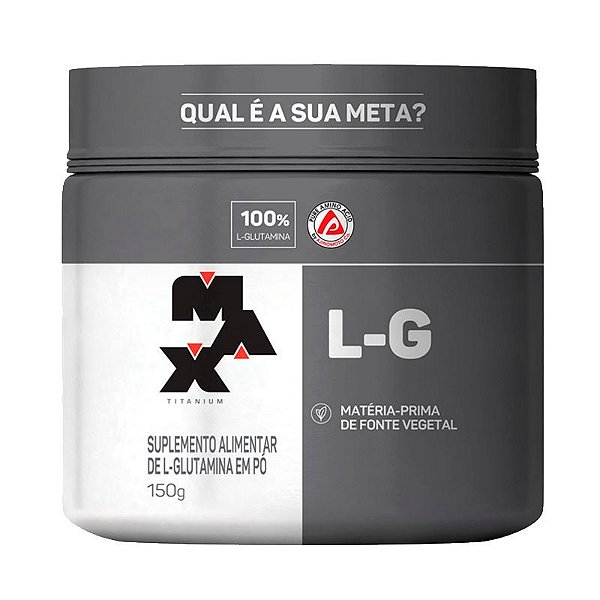 Glutamina L-G Max 150gr - Max Titanium