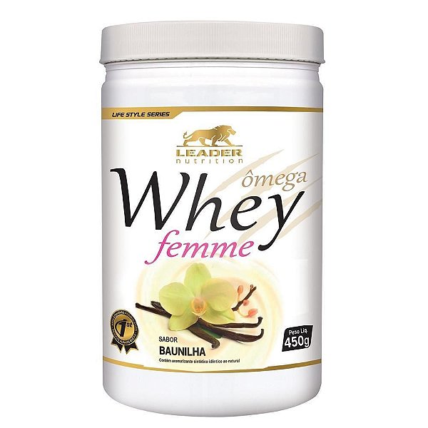 Whey Femme Omega 450gr - Leader Nutrition