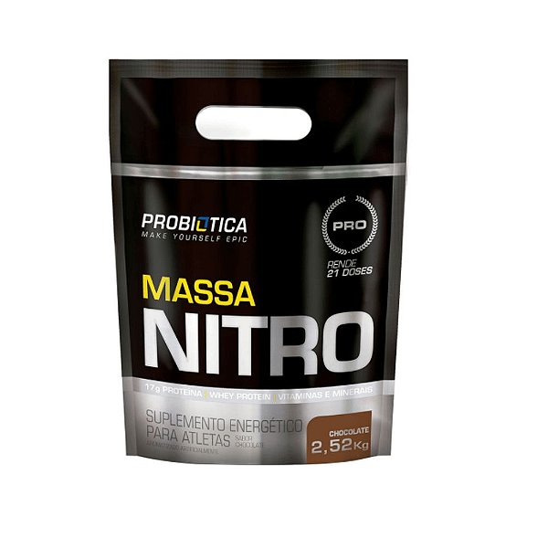 Massa Nitro Refil 2,52kg - Probiótica