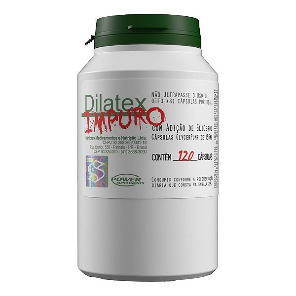 Dilatex Impuro 120 cáps - Power Supplements