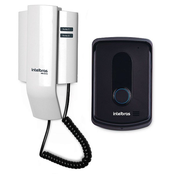 Porteiro Interfone Eletrônico IPR 8010 Residencial Intelbras