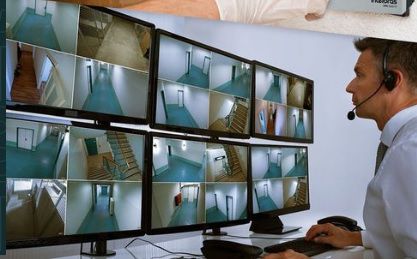 Instalação de câmera de segurança