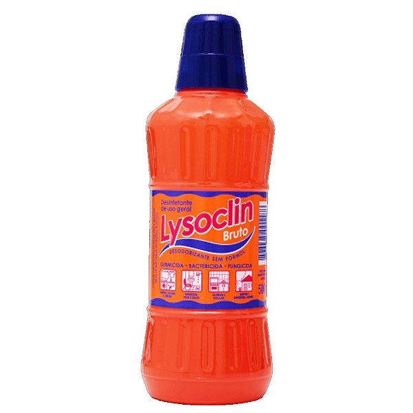 DESINFETANTE BACTERICIDA LYSOCLIN BRUTO 500ML