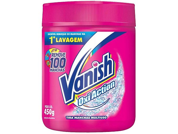 ALVEJ VANISH OXI ACTION ROSA EM PO 450G