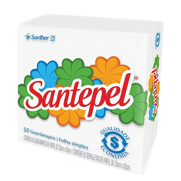 GUARDANAPO SANTEPEL GD C/50 FL